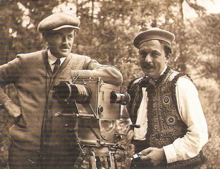 Operatorul Iosif Bertok şi regizorul Horia Igiroşanu